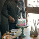 Illustration for article titled So Awesome: This Couple Cut Into Their Gender Reveal Cake And A Swarm Of Locusts Flew Out To Indicate Their Baby Will Be An Old Man Who Eats Them Immediately After Being Born